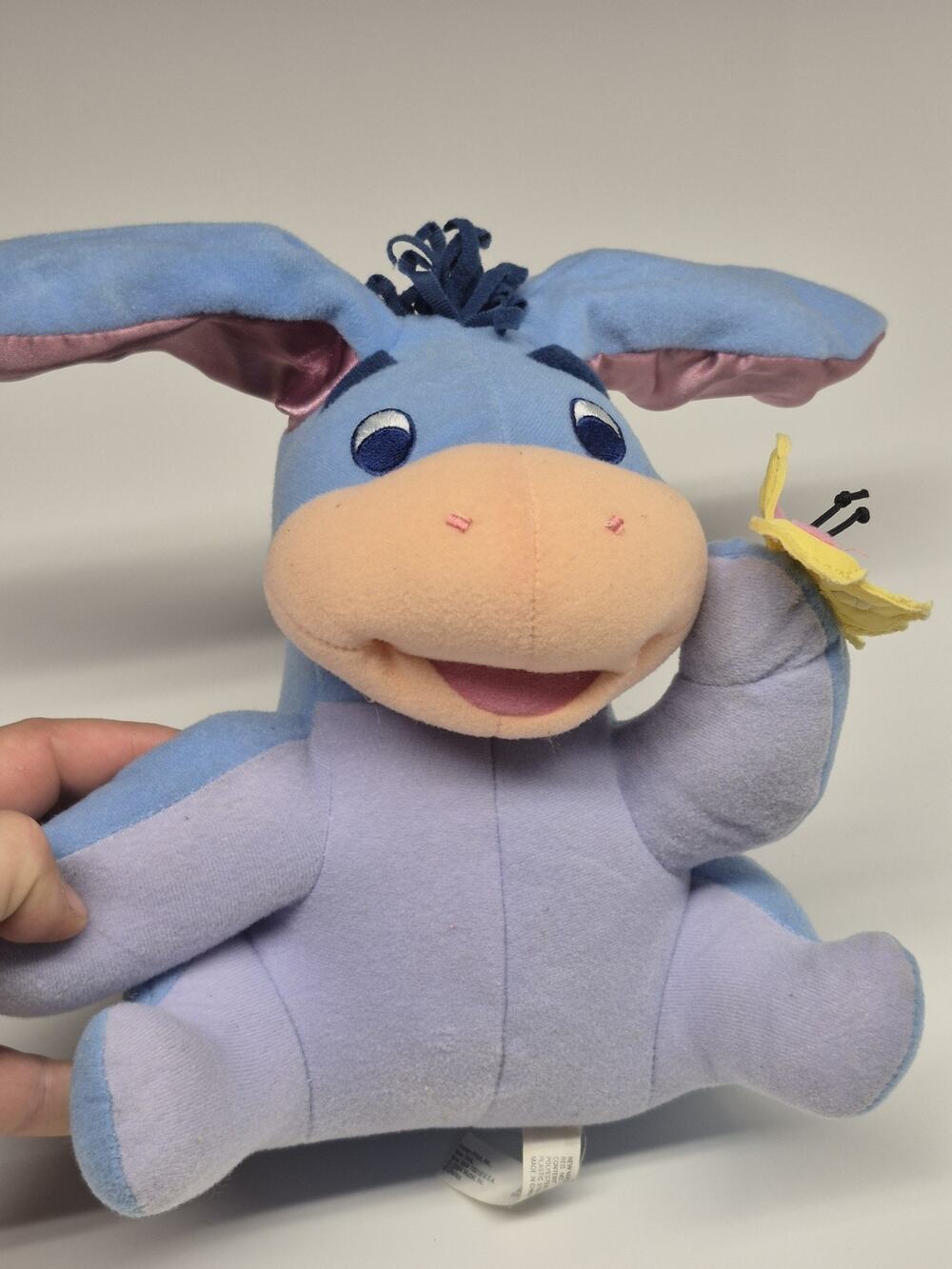 Fisher-Price Pooh Babies SOUND ACTIVATED Peek 'N Play Eeyore 2004 Disney/Mattel